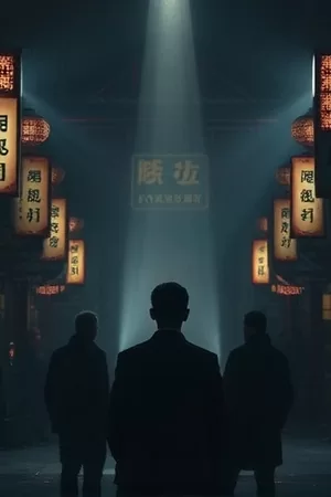 动画《机械都市纪年》封面，齿轮与悬空轨道组成的城市天际线