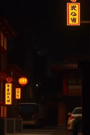 纪录片《古都匠坊录》封面，作坊里晾晒的一排染布